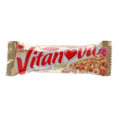 Vitanova gold lješnik+suvo grožđe 30 g Pionir