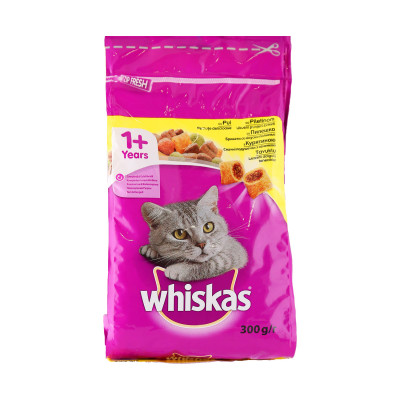 Whiskas pileći mini kroketi 300 g - hrana za mačke