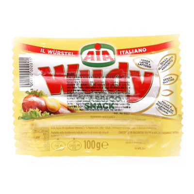 Wudy classico mini pileće viršle 100g AIA