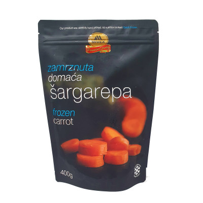 Zamrznuta domaća šargarepa 400 g Mivex Pljevlja